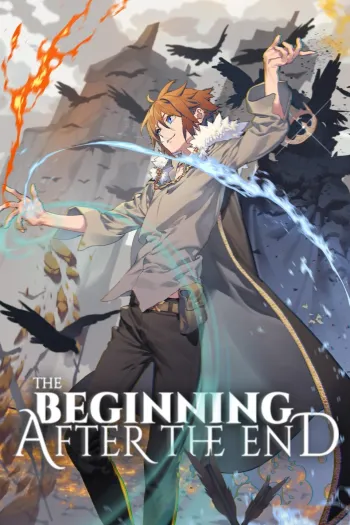 The Beginning After the End novela ligera, portada oficial.