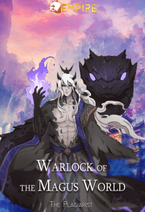 Warlock Magus World novela web, portada oficial.