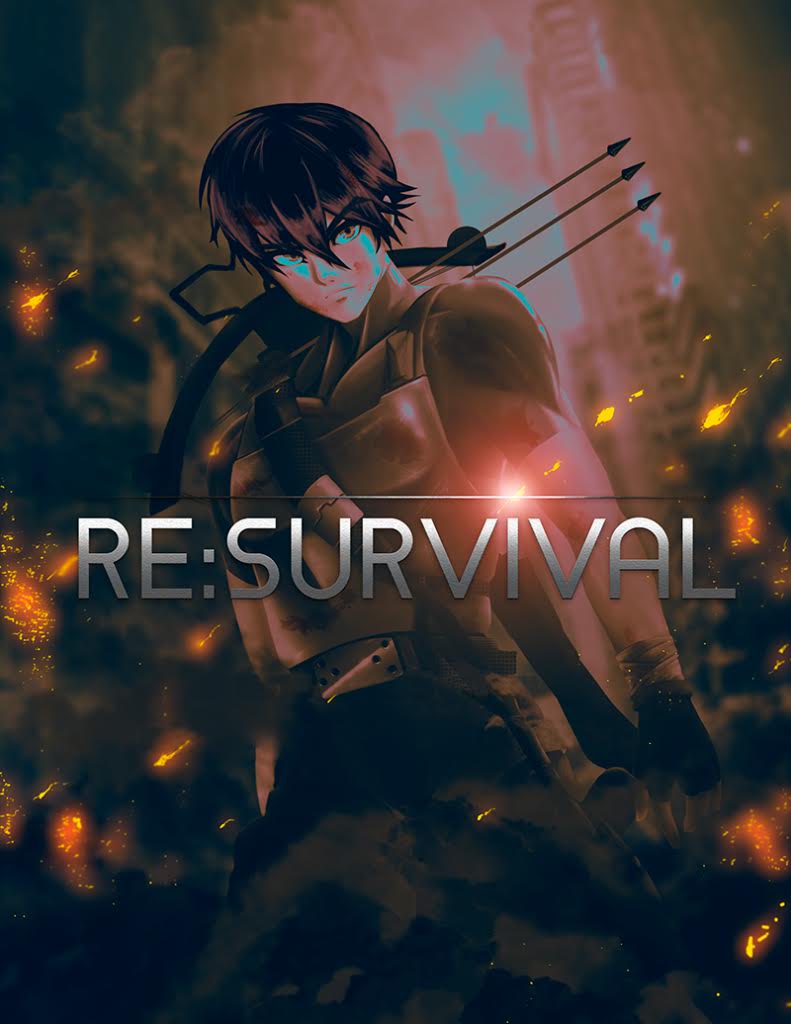 Re Survival novela web, portada oficial.