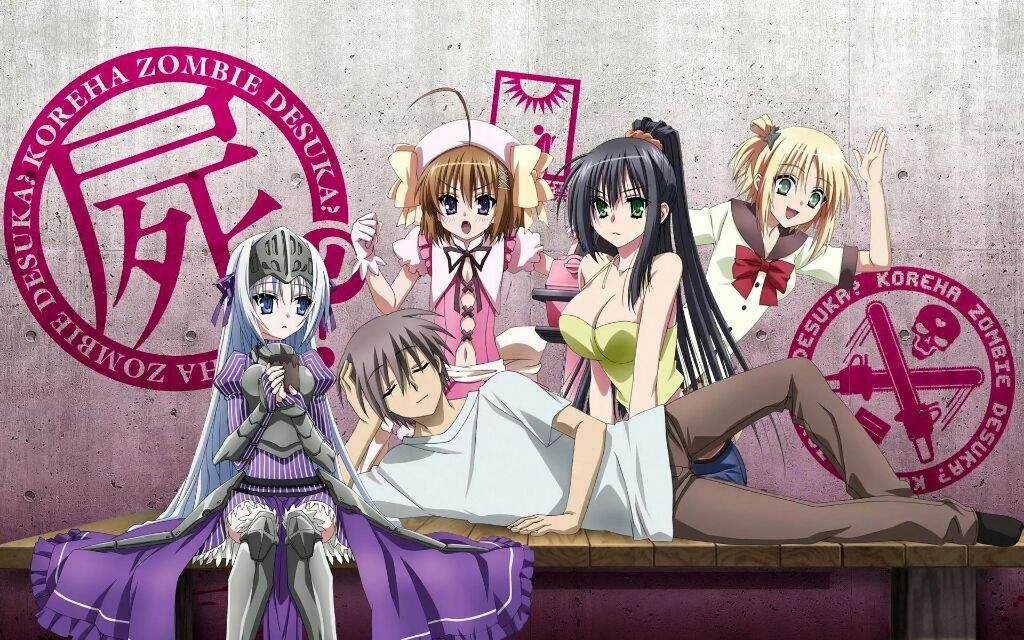 Kore wa Zombie Novela, portada oficial.