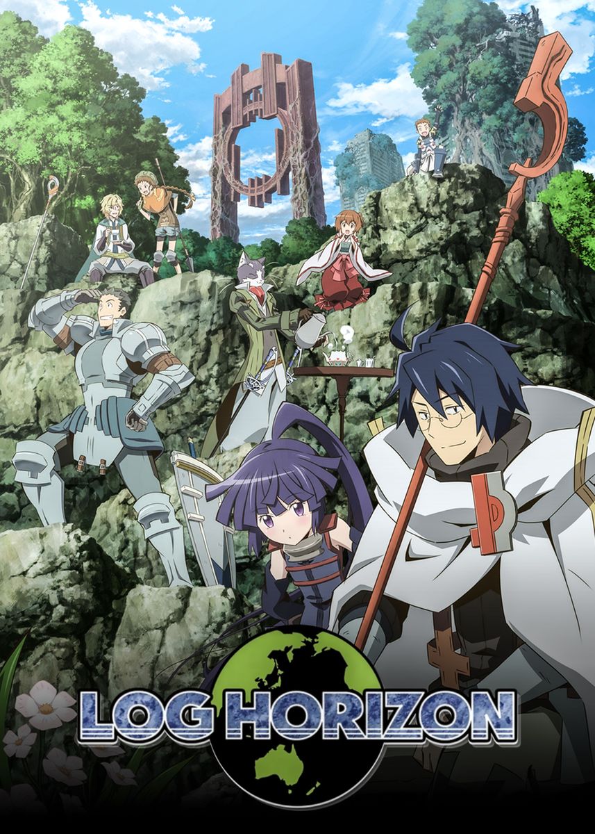 Log Horizon Novela Ligera, portada oficial.