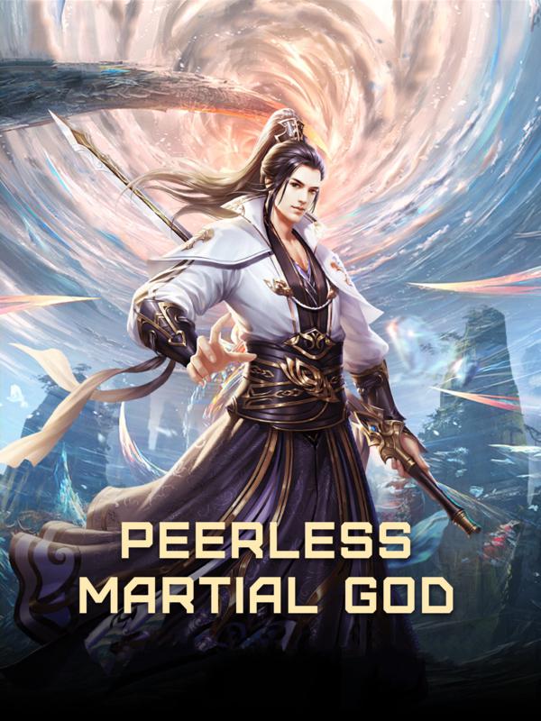 Peerless Martial God Novela, portada oficial.